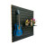 黑色铝条槽板琴行乐器吉他槽板工具玩具挂板手机配件展示架万通板 黑色挂钩20厘米(10个)