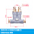 CNC加工中心DPB-110加压式油排分配器DPB-18加压式定量分配器油排 DPB-17 7位含接头