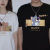 KTBOBO-DREAM猫和老鼠短袖t恤2024新款情侣装夏装韩版宽松上衣两件装 白色【无图案】 S