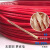 金环宇 电线电缆BVR-450/750V-2.5平方国标单芯多股铜芯软线100米/卷 红色
