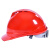 朋安V型ABS安全帽透气工地施工建筑工程监理领导电力施工头盔防砸抗冲击 V型ABS透气-红色