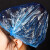 艾博瑞（Aberry） 一次性浴帽塑料PE头套防水防油烟透明条帽洗澡淋浴100只装 蓝色款200只【拉直42cm】