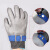 从豫 防割手套 不锈钢5级钢丝加PE钢环铁手套 防切割金属手套 银灰色*XS--总长21.5cm 一只价 