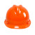 曼德锐安全帽工地国标加厚透气玻璃钢建筑工程男夏施工领导头盔定制印字 国标加厚款（橙色）（按钮）