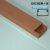 铸固 PVC加厚方形走线槽 单层加厚塑料明装隐形小线槽自粘方形网线槽 39X19棕色一米
