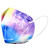 蓝冠（BLUEGUAN）kn95儿童口罩小孩学生防尘透气防护面罩防雾霾防飞沫星空紫100只装