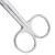 阿力牛 ASY-127 实验不锈钢剪刀 耐酸防锈手术剪刀 手术弯尖14cm(2把装) 