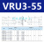 VRU简易模组直线X轴滑台国产滑块交叉滚子导轨单轴位移台微型滑台 VRU3-55