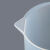 VITLAB塑料烧杯带把蓝线刻度量杯50/100/250/500/1000ml耐高温PP 500mL PP