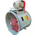 KT40电机外置轴流风机工业喷漆房防爆耐高温皮带传动排尘除气 防爆电机4-4