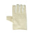 京斯坦 工厂专用防滑耐磨耐高温劳保手套焊工工作手套 32线加绒帆布手套(500双)