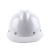 懒牛安全帽工地国标ABS V型烤漆玻璃钢钢钉白色 工地建筑用头盔