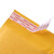 海斯迪克 加厚气泡信封袋 黄色牛皮纸气泡袋 泡沫信封纸袋汽泡包装快递袋 40*50+4cm[50个/箱] HKQL-84
