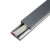 稳斯坦 铝合金方形线槽 地面压线槽 布线电缆明装走线槽 50*50 (1米) WJL102