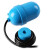 伊莱科 电缆式浮球液位控制器电缆浮球塑料浮球开关 FQS-4 蓝色 8米