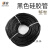 适用黑色硅胶管耐高温高压抗老化工业级硅橡胶软管 2mm*4mm(840米)