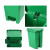 分类脚踏垃圾桶新国标加厚塑料垃圾箱户外大号工业商用环卫 蓝色68L