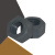 PVC六角螺母M3-M20 塑胶平垫 pvc耐酸碱耐腐蚀塑料螺帽垫片 M10螺母100个