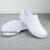 EVA泡沫雨靴夏季男女高筒防水鞋男女水靴厨房防滑耐油靴 白色低帮 货号990 46
