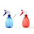 喷雾器喷雾瓶洒水壶浇花壶瓶净水壶喷壶喷水花瓶子塑料手水农用蛋 500ml(蓝+红)2个装