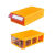 抽屉式五金塑料零件盒电子元件组合式分隔收纳盒多格分类工具物料 F02%23(220*156*72mm)黄色
