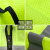 安力 反光背心建筑工地施工环卫交通骑行马甲logo定制免费印字 荧光绿（网面口袋款）