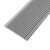 鼎红 楼梯防滑条PVC胶条自粘踏步台阶贴地面防滑压条灰色宽6cm*长1m
