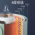 OIMG显示温度的奶瓶保温套通用恒温套24小时恒温热奶器usb加热 标配款-迷彩粉-3 0ml 档控温 送数据线