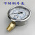 YN60耐震压力表真空负压油液压水气压1/4PTM14*1.5不锈钢抗震径向 以下螺纹1/4PT(ZG1/4)