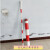 拉线保护套电力通讯黑黄PVC保护套管防撞红白反光警示管博文 黑黄粗管直径160细管32毫米