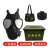 护力盾 防毒面具FNJ05 87式自吸过滤式 05单面罩+君品罐+迷彩包+行军盒