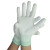 薄款PU涂掌手套劳保耐磨工作带胶防滑透气打包劳动防护干活 白色涂掌手套（12双） L