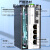海奈 工业级光纤收发器 千兆单模单纤SC接口 2光4电导轨式光电转换器 以太网交换机20KM B端 HN-M-6224S-SC-B
