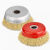 七威 100型钢丝轮打磨抛光角磨机电动碗型红盖特厚款100×16（50个）/包