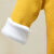 ELGK0-3岁小孩子冬天穿的毛衣打底2021小宝宝毛衣男女童加绒棉羊毛衫 黄色常规款/AA 66 建议身高63厘米左右