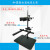 机器视觉实验支架  智能CCD显微镜固定测试台+万向光源架 基础款高900mm RH-MVT1-900-1