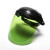 ERIKOLE电焊面罩PC烤全脸隔热轻便头戴式防打眼氩弧焊气防护面具焊帽神器 绿色面罩