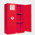 格圣奇防火防爆安全柜危险化学品存放柜45加仑红色可定制C2370