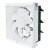 艾美特（AIRMATE） 艾美特排气扇厨房厕所排风扇墙壁式卫生间换气扇窗式强力静音 6寸 金属带网 开孔195~200mm