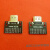 高清HDMI母座A型19Pin连接器USB接口镀金公座带PCB板排针 HDMI 母座