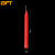 贝傅特 应急照明蜡烛 大号长杆日用烛光普通蜡烛 停电应急照明蜡烛 2x20cm红色（10根）