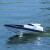 全光辰（quanguangchen）遥控船高速快艇水上游艇电动小轮船模型可下水无线儿童男孩玩具船 1m 1m 蓝色升级版 长续航共二电约180分钟