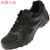 新式作训鞋鞋男胶鞋黑色超轻减震跑步锻炼鞋网眼透气运动鞋 6黑色轻款 36