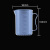 塑料量杯 量杯带刻度 毫升杯PP加厚奶茶烘焙烧杯带刻度500ml 500mL(带手柄)