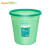 Supercloud 垃圾桶带压圈小号厨房卫生间客厅大号厕所垃圾篓马桶纸篓 10L网面浅绿