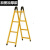 童班尼 合梯梯家用人字梯加厚工程梯铁梯关节梯折叠直梯一字梯 加宽加厚1.5米(+配件)
