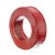 鑫辉（XINHUI）电线电缆 BVR4平方红色 100米 国标铜芯单芯多股软线 家装照明插座空调线