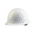 胜丽玻璃钢安全帽工地头盔新国标防砸抗冲击免费印字K150GT白色 1顶
