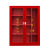 康迪普 微型消防站消防器材全套加厚消防柜套装应急消防工具用品柜展示柜 0.8米消防柜(加厚)
