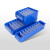 分隔式塑料零件盒滴流盒货架螺丝盒物料盒分格盒多格元件盒收纳 小号30011790mm